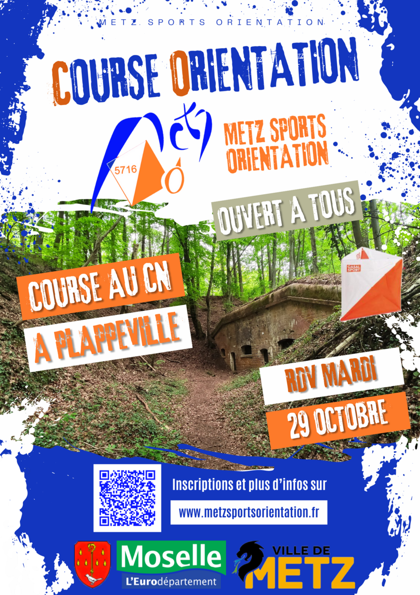 Course d'orientation à Plappeville